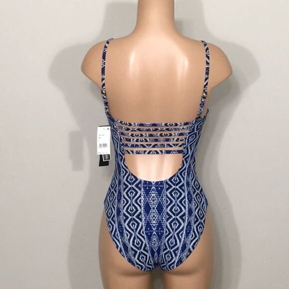 La Blanca blue swimsuit. Size 4. NWT - Picture 6 of 11